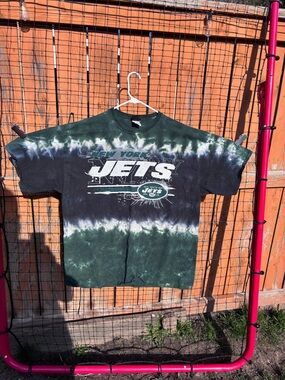 NFL Team Apparel Tie-Dye Tee -Jets